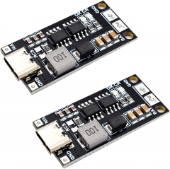 2pcs Type C BMS 3S 2A 18650 21700 3.7V Lithium Battery Charge Board Step-Up Boost Li-Po Polymer USB C To 12.6V