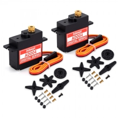 Adeept AD004 17G Micro Digital Servo Motor, 4.8kg.cm Torque, All Metal Gears with 25T Servo Arm for RC Crawler Car Upgrade Servo Parts Model Boat Adeept AD004 17G Micro Digital Servo Motor, 4.8kg.cm Torque, All Metal Gears with 25T Servo Arm for RC Crawler Car Upgrade Servo Parts Model Boat