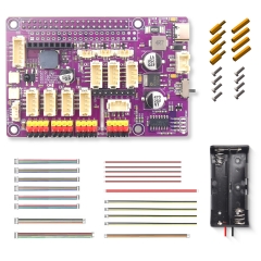 Adeept Robot HAT for Raspberry Pi, Expansion Board for Raspberry Pi 5/4B/3B/3B+, Smart Robot Car Driver with PDF Tutorial Adeept Robot HAT for Raspberry Pi, Expansion Board for Raspberry Pi 5/4B/3B/3B+, Smart Robot Car Driver with PDF Tutorial