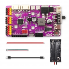 Adeept Pixie Board V3.0 Robot Controller Board, Arduino-Compatible Multi-Servo Control Board with USB-C Programming for Spider Robot, Hexapod, Robotic Adeept Pixie Board V3.0 Robot Controller Board, Arduino-Compatible Multi-Servo Control Board with USB-C Programming for Spider Robot, Hexapod, Robotic